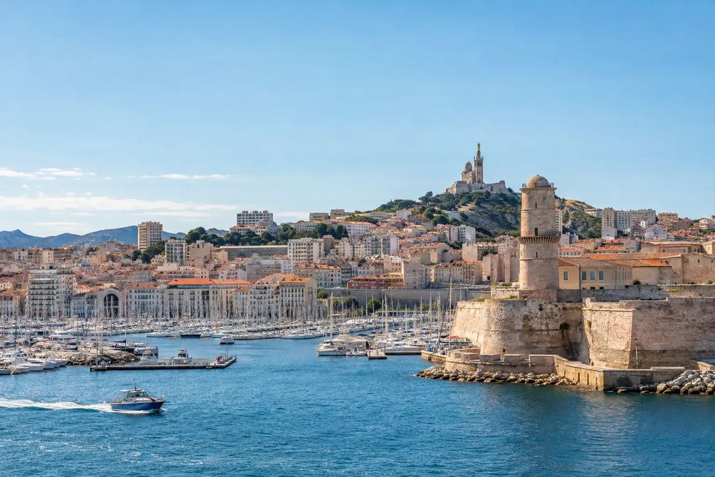 Vue de Marseille, illustration